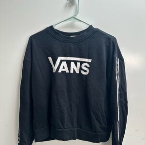 Vans Black Crewneck Sweater Classic Design
